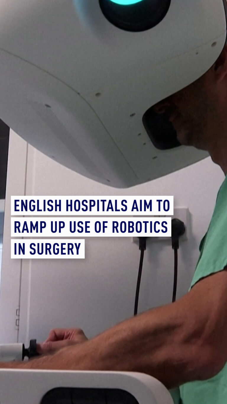 Les hôpitaux anglais visent à accélérer l'utilisation de la robotique en chirurgie
