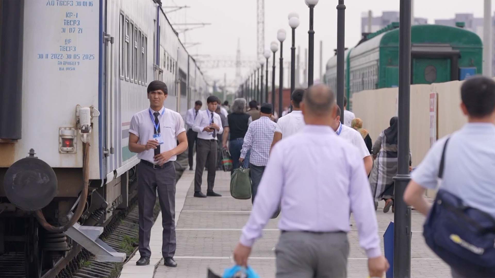 Le chemin de fer Chine-Kirghizistan-Ouzbékistan devrait relier Andijan, en Ouzbékistan, à la Chine via le Kirghizistan. /CGTN