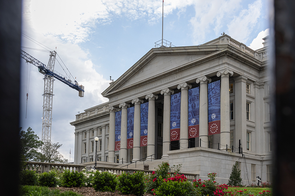 Le département du Trésor américain est vu à Washington, DC, États-Unis, le 20 août 2026./ VCG