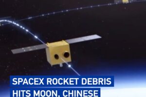 Un satellite chinois enregistre l&rsquo;impact sur la Lune des restes d&rsquo;une fusée SpaceX