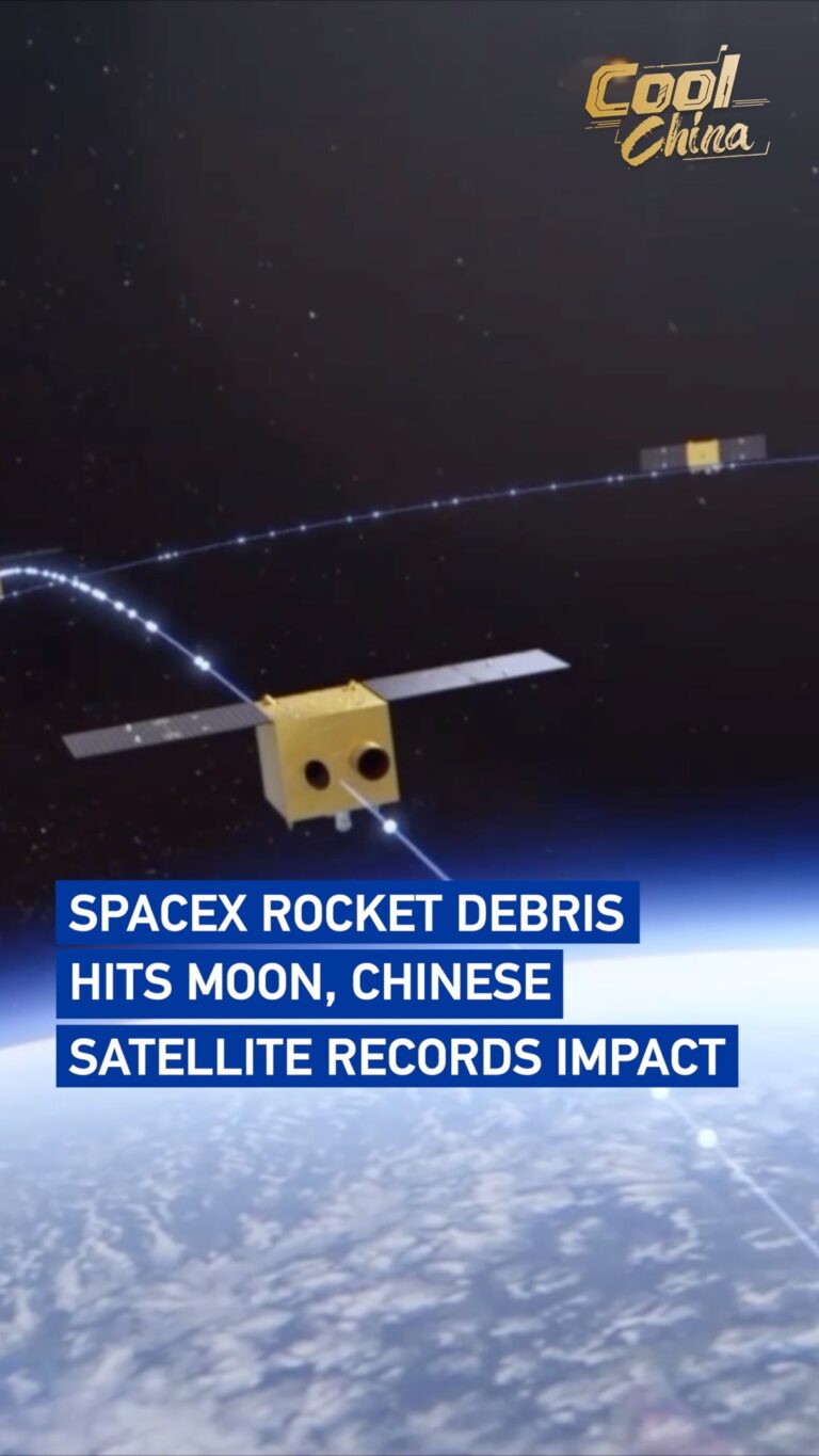 Un satellite chinois enregistre l'impact sur la Lune des restes d'une fusée SpaceX
