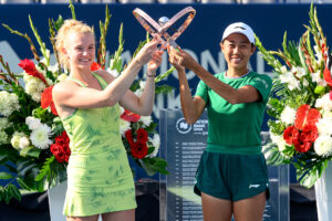Zhang Shuai et Siniakova remportent le titre en double féminin de l&rsquo;Omnium Banque Nationale