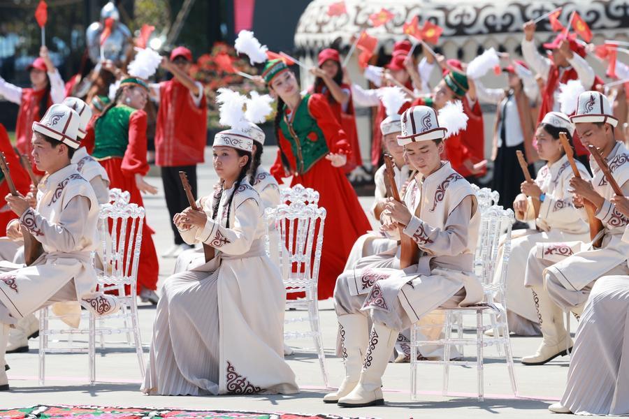 Le président chinois Xi Jinping arrive à Bichkek pour le sommet 2026 de l'Organisation de coopération de Shanghai (OCS) et une visite d'État au Kirghizistan à l'invitation du président kirghize Sadyr Japarov, le 30 août 2026. /Xinhua