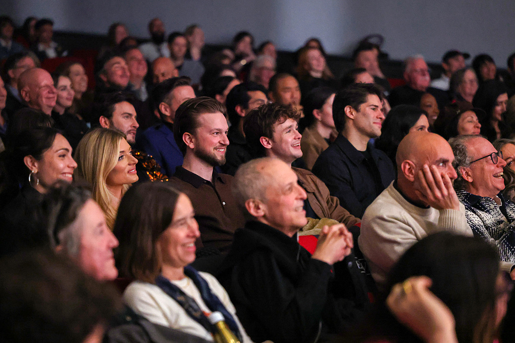 Les membres du public assistent à une projection de film au AMC Lincoln Square Theatre de New York, aux États-Unis, le 28 janvier 2025. /VCG