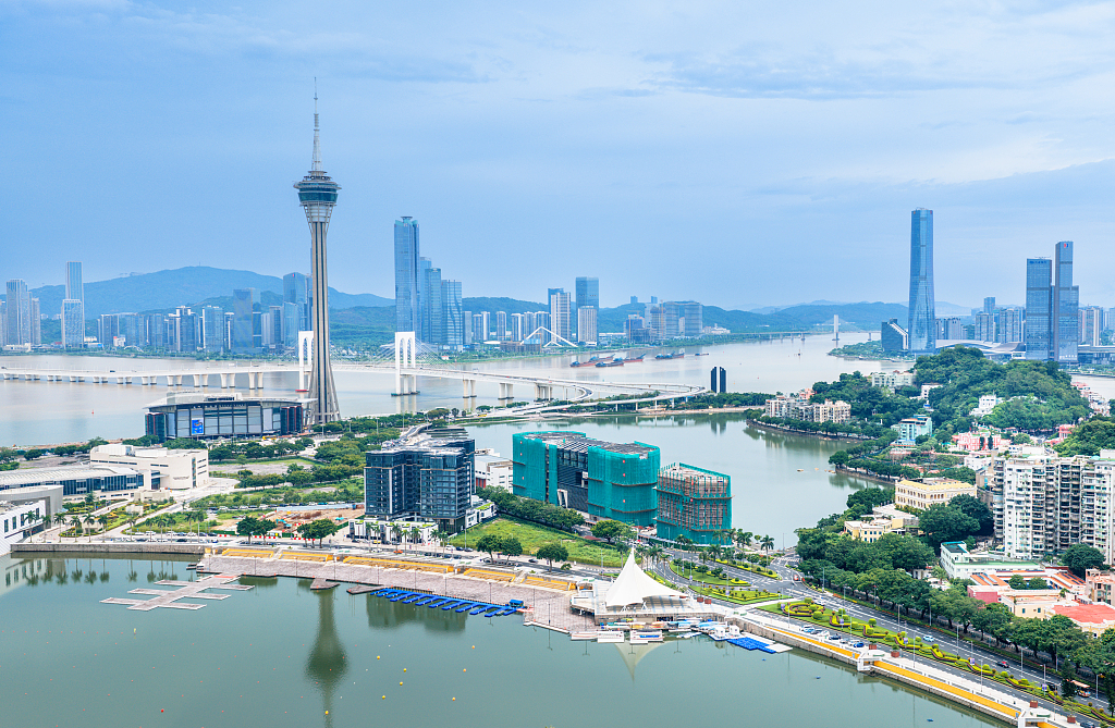 Une vue de la région administrative spéciale de Macao, dans le sud de la Chine. /VCG