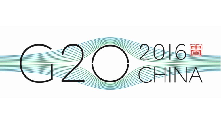 Le logo du Sommet du G20 2016. /Site officiel du G20