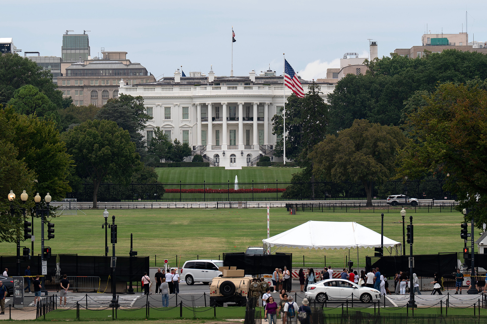 La Maison Blanche est vue à Washington DC, aux États-Unis, le 20 septembre 2026. /CFP
