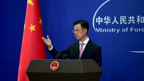 Le porte-parole du ministère chinois des Affaires étrangères, Guo Jiakun, tient une conférence de presse régulière, à Pékin, en Chine, le 15 septembre 2026. /MOFA