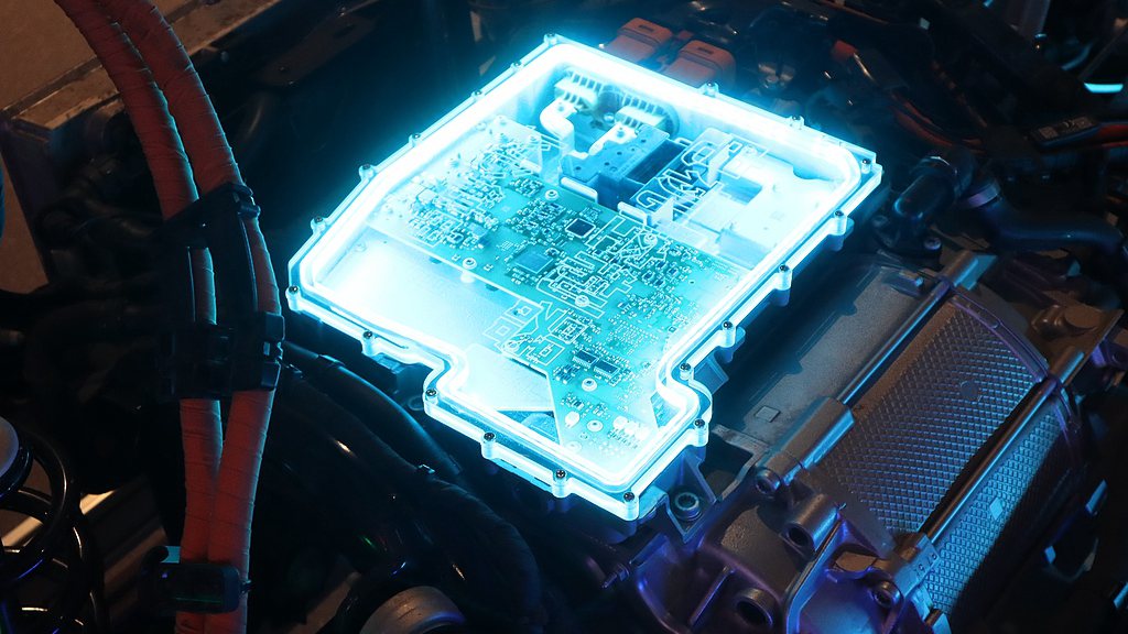 Les technologies de batteries à semi-conducteurs et d'énergie à hydrogène exposées au musée chinois FAW à Changchun, province du Jilin, le 1er août 2026. /VCG