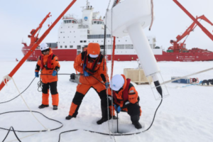 La Chine et la Russie effectuent la première observation conjointe de la glace de mer dans l&rsquo;Arctique