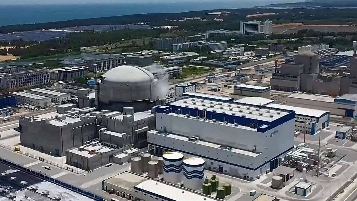L'unité n°3 du projet nucléaire Huaneng Changjiang Phase II à Hainan. /CMG