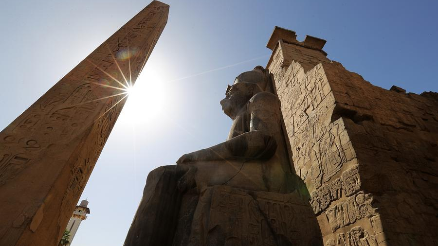 Le temple de Louxor à Louxor, en Égypte, le 9 avril 2024. /Xinhua