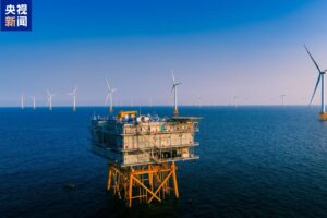 Le premier projet éolien offshore de 18 MW de Chine entre en service