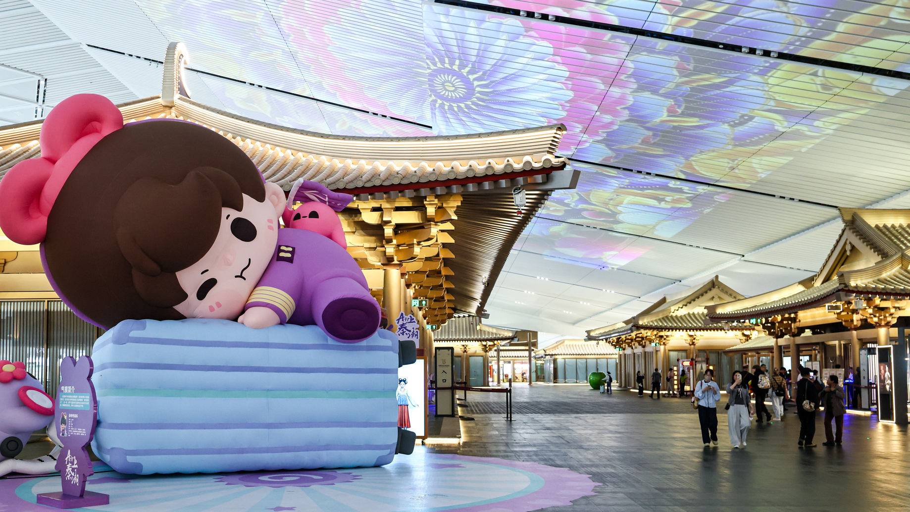 Un coin du musée de l'aéroport occidental à l'intérieur de l'aéroport international de Xi'an Xianyang, dans la province du Shaanxi, dans le nord-ouest de la Chine, est photographié le 11 septembre 2026. /VCG 