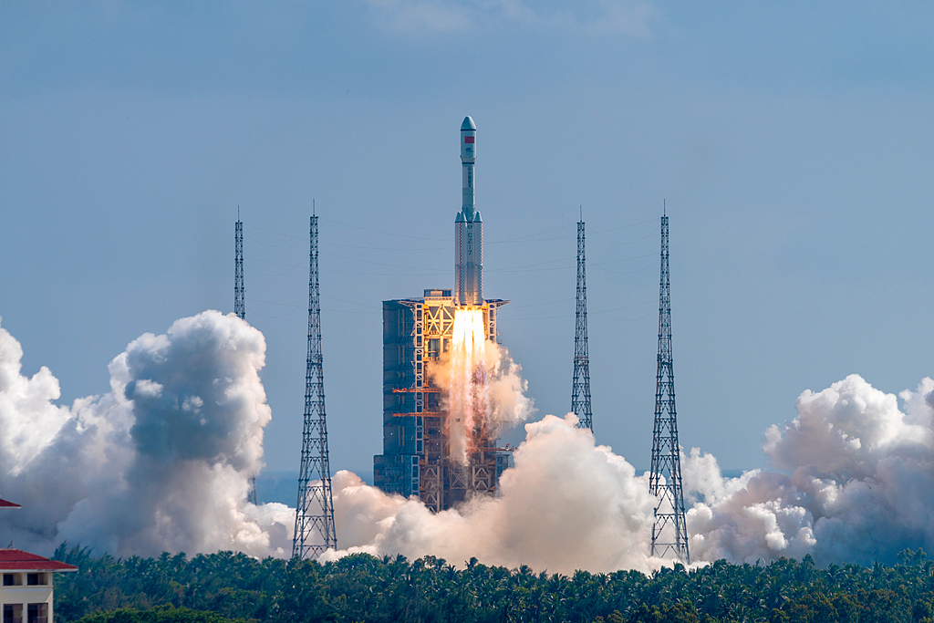 Une image montre le centre de lancement de satellites de Xichang, le site de lancement de la fusée porteuse chinoise Longue Marche-3, à Liangshan, dans la province du Sichuan. /VCG