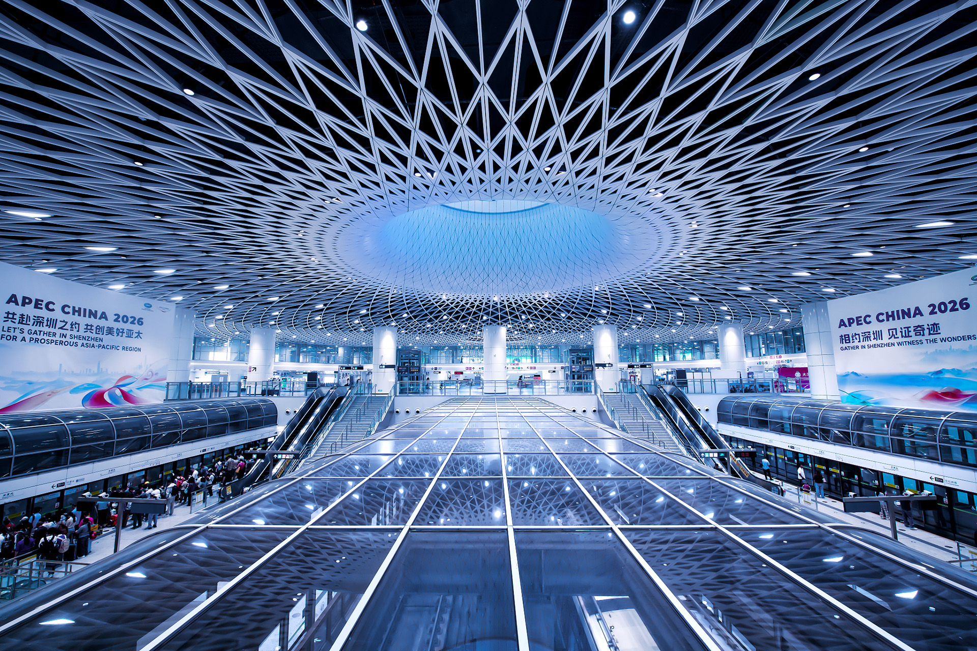 Une vue de la station de métro Gangxia Nord à Shenzhen, province du Guangdong. /VCG