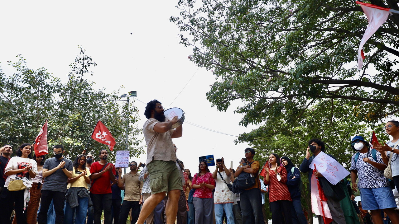 A new protest by the 'Cockroach Party' is expected in New Delhi today