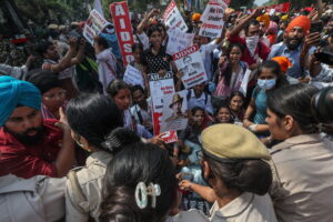 Cockroach party leader arrested before unauthorized demonstration