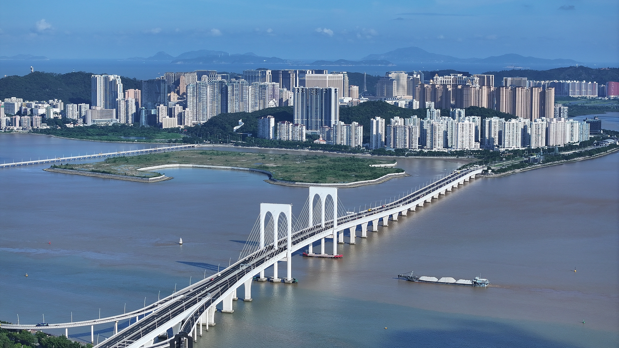 Une vue de la région administrative spéciale de Macao, dans le sud de la Chine. /VCG