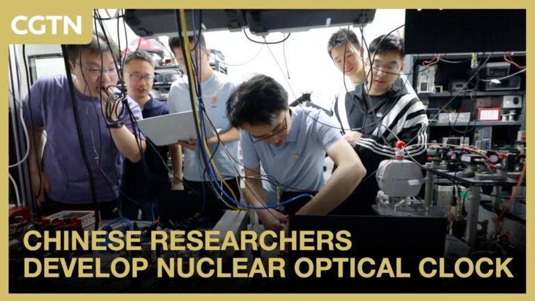 Des scientifiques chinois développent une horloge optique nucléaire
