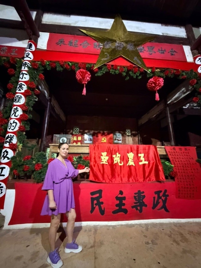 Le site du gouvernement central provisoire de la République soviétique chinoise, village de Yeping, Ruijin, province du Jiangxi /CGTN