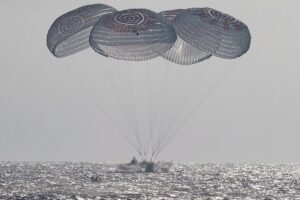 La mission SpaceX Crew-12 revient sur Terre après près de 8 mois dans l&rsquo;espace