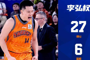 Li Hongquan marque 27 points alors que Shanghai bat le Guangdong 99-87 en CBA
