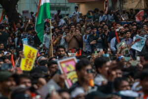 Protest in Mumbai, ‘Cockroach Party’ calls for resignation of head of electoral commission